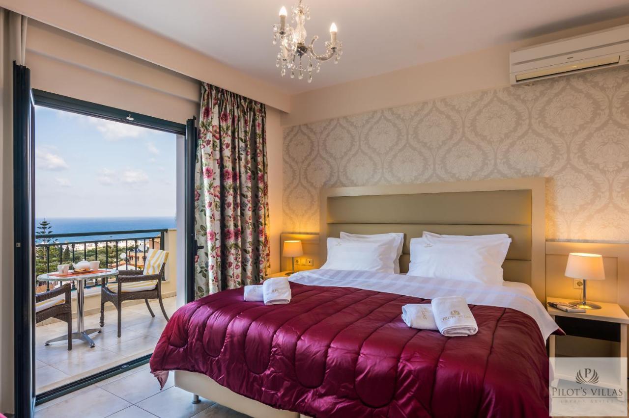 הרסוניסוס Pilot'S Villas Luxury Suites מראה חיצוני תמונה