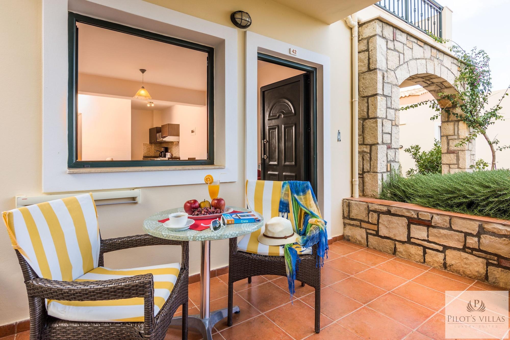 הרסוניסוס Pilot'S Villas Luxury Suites מראה חיצוני תמונה