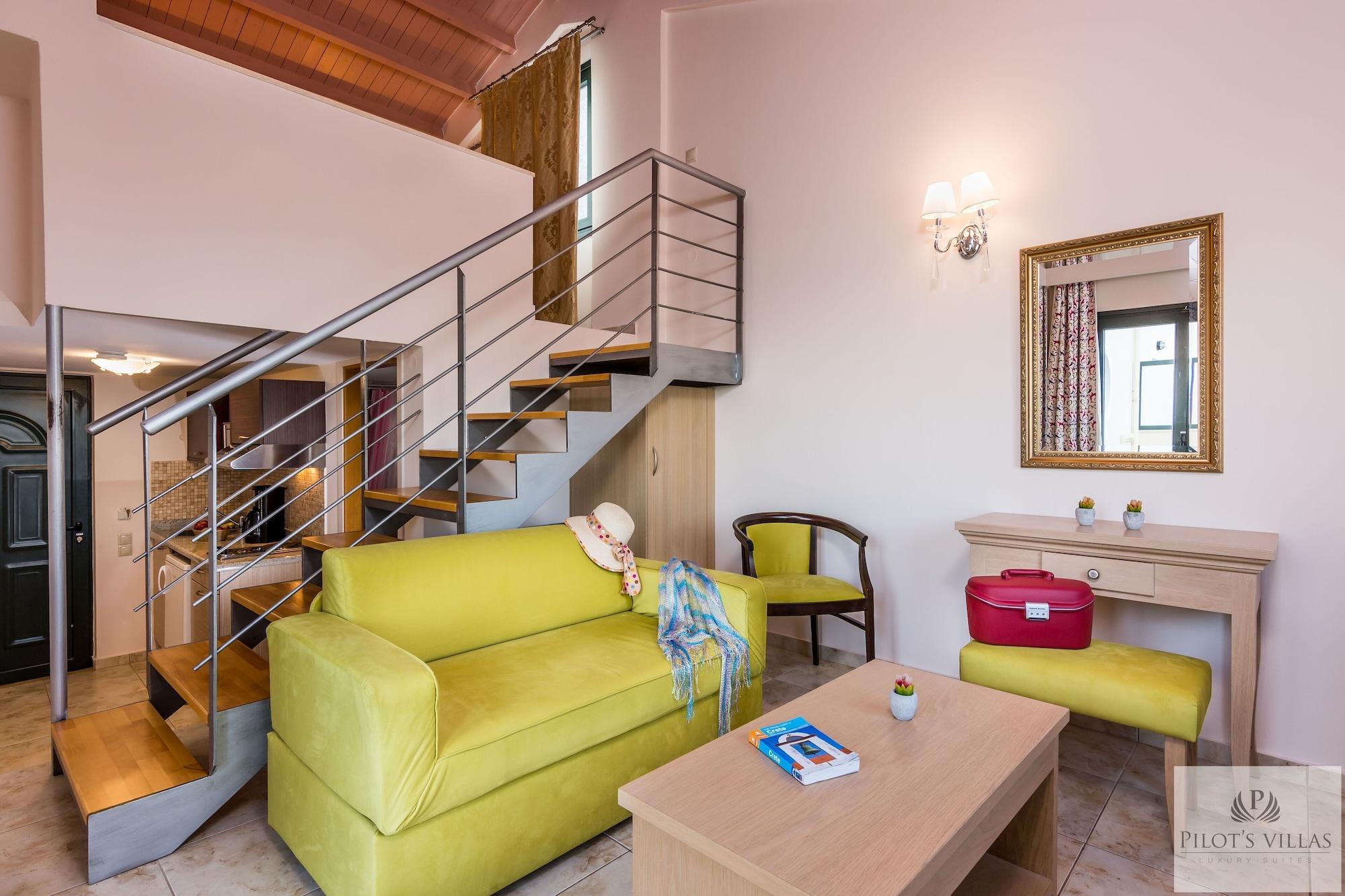 הרסוניסוס Pilot'S Villas Luxury Suites מראה חיצוני תמונה