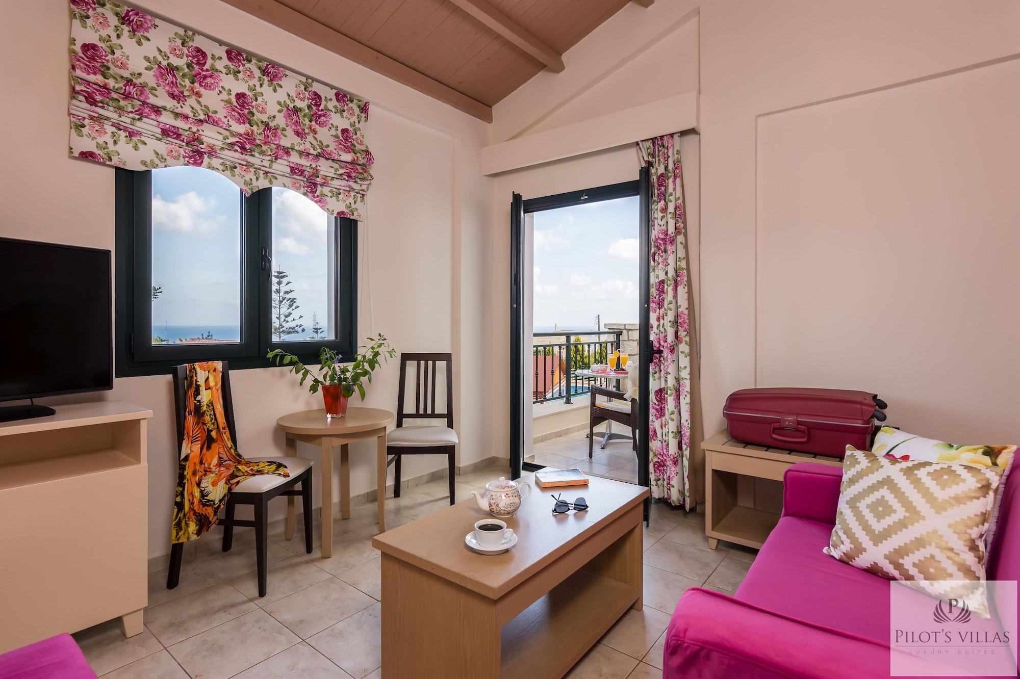 הרסוניסוס Pilot'S Villas Luxury Suites מראה חיצוני תמונה