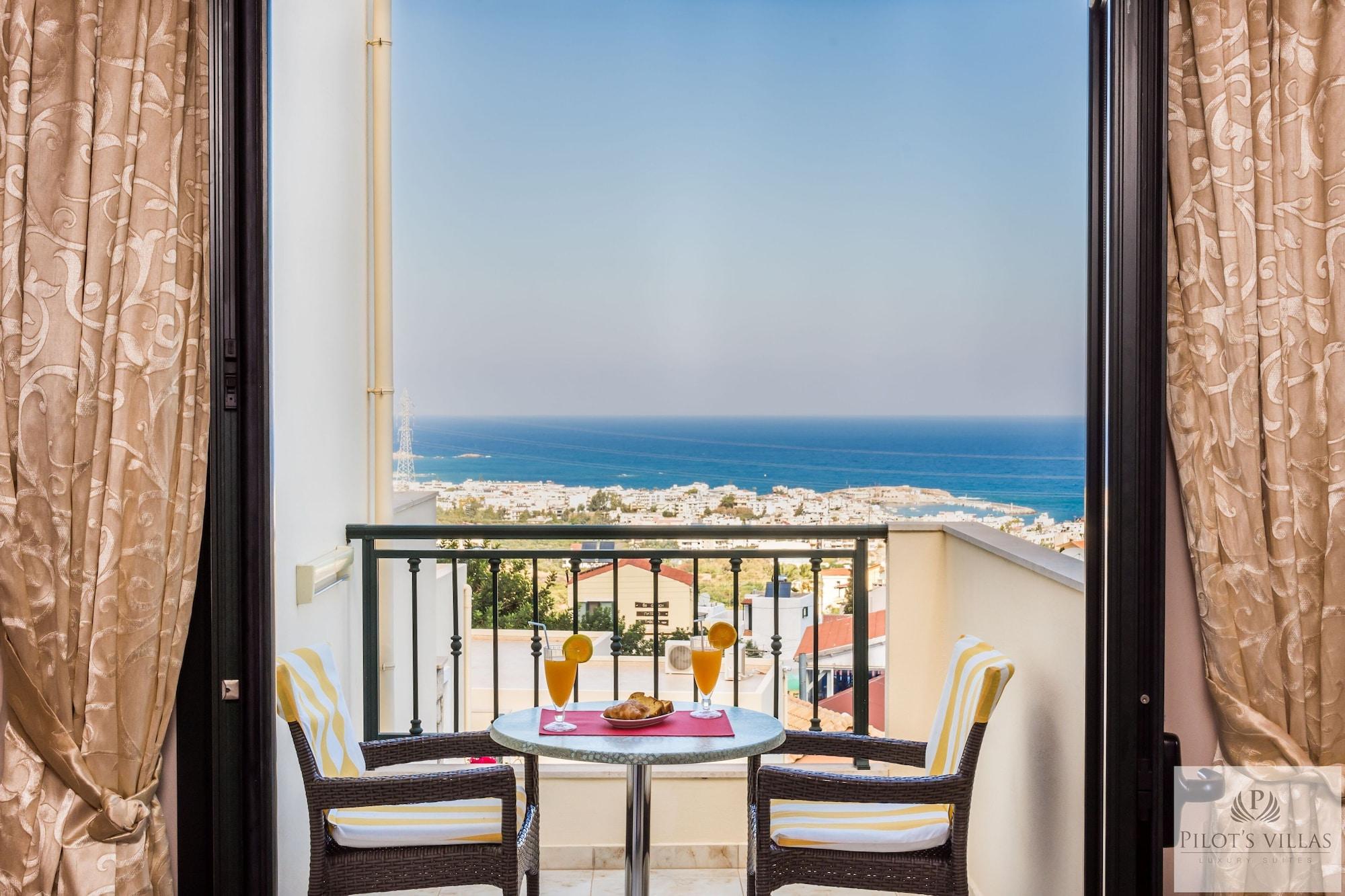 הרסוניסוס Pilot'S Villas Luxury Suites מראה חיצוני תמונה