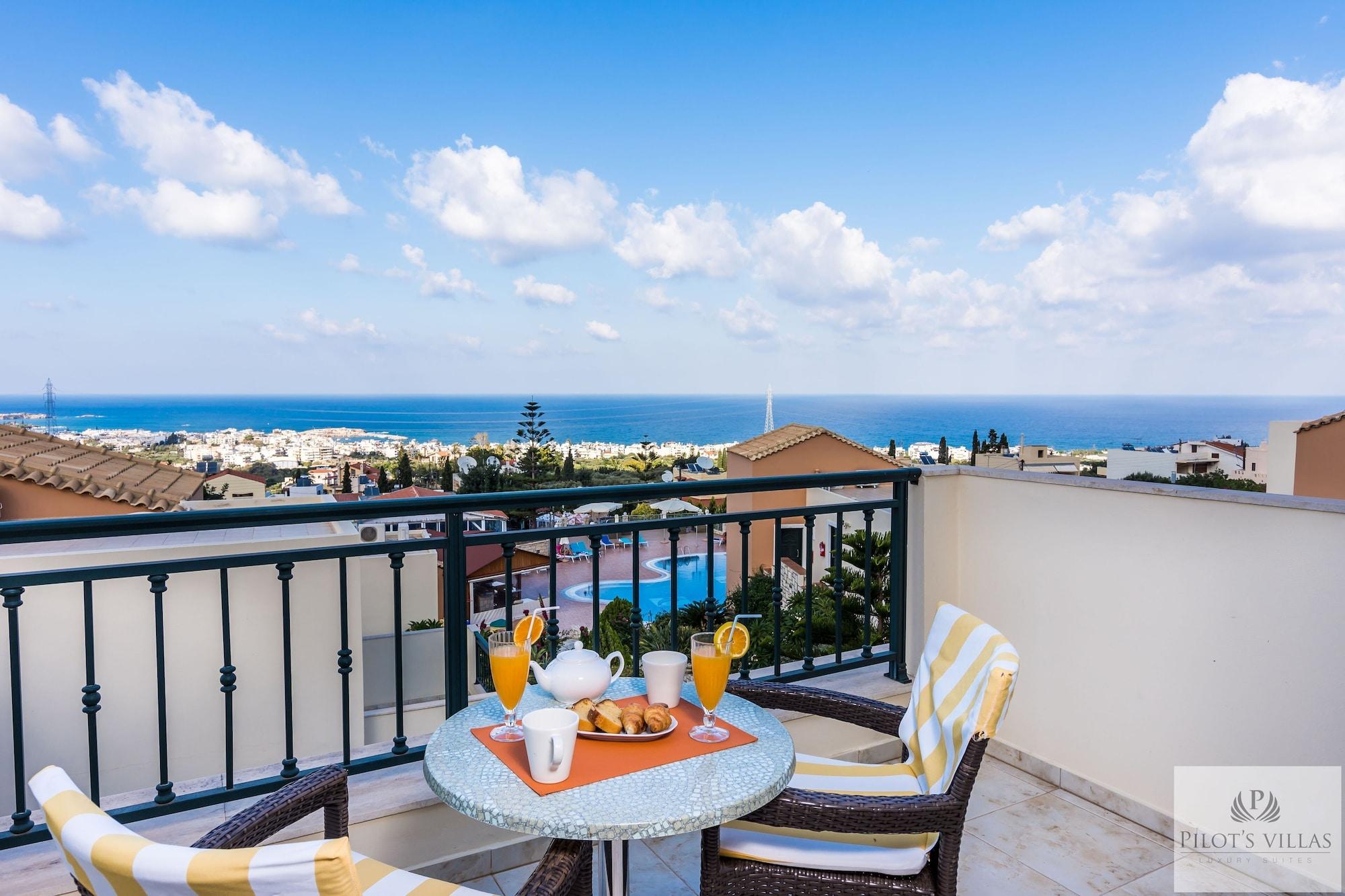 הרסוניסוס Pilot'S Villas Luxury Suites מראה חיצוני תמונה