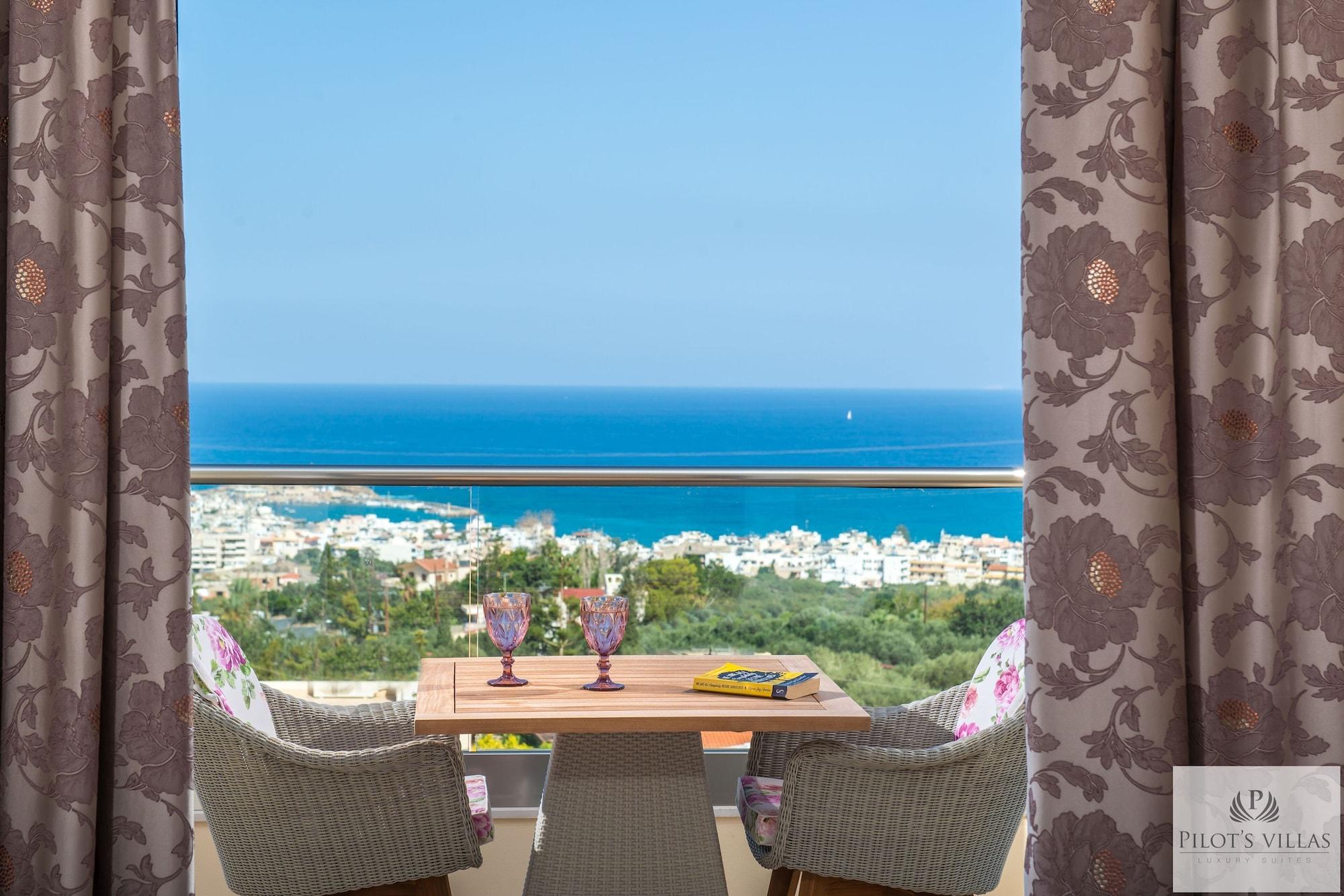 הרסוניסוס Pilot'S Villas Luxury Suites מראה חיצוני תמונה