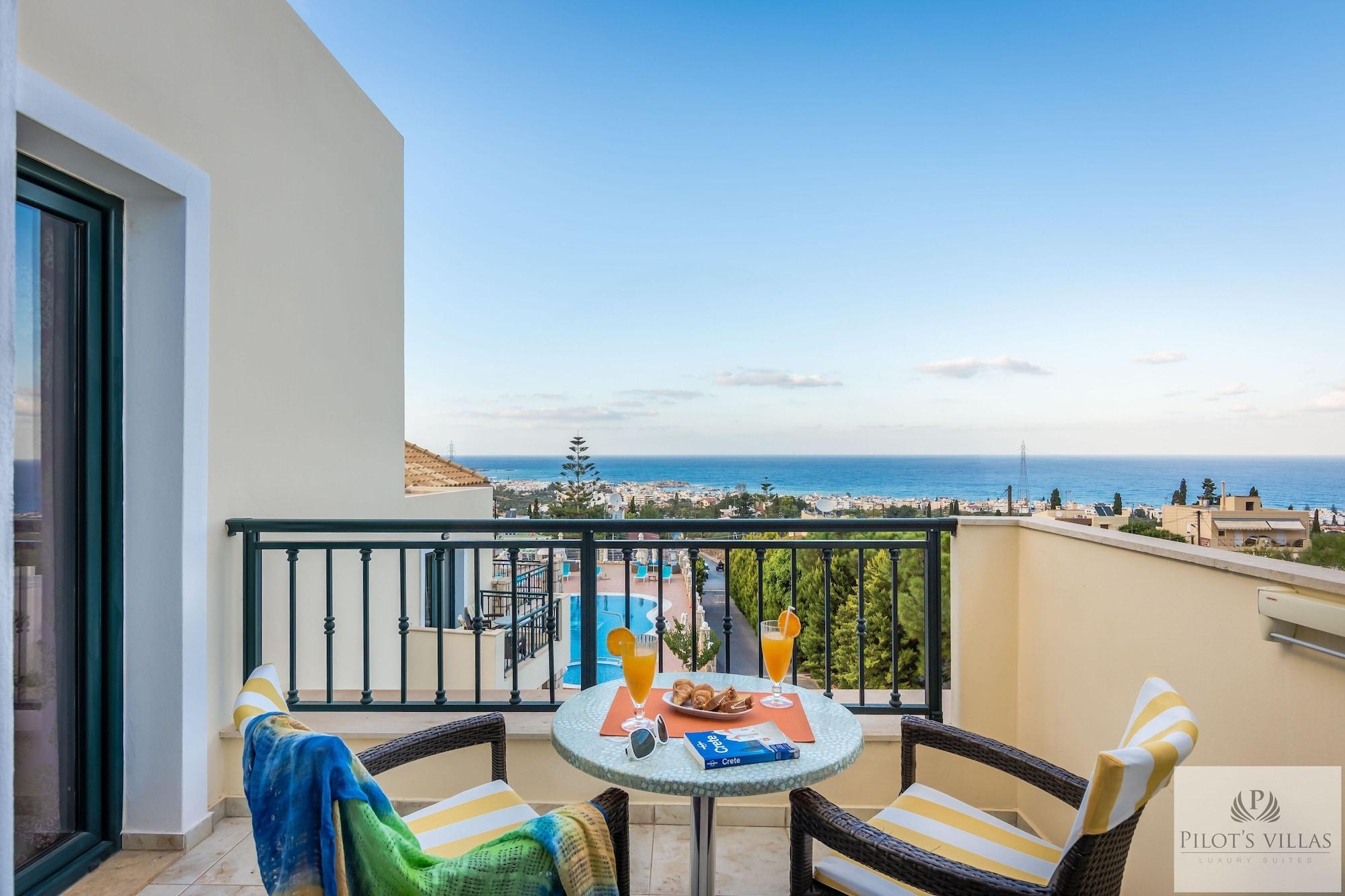 הרסוניסוס Pilot'S Villas Luxury Suites מראה חיצוני תמונה