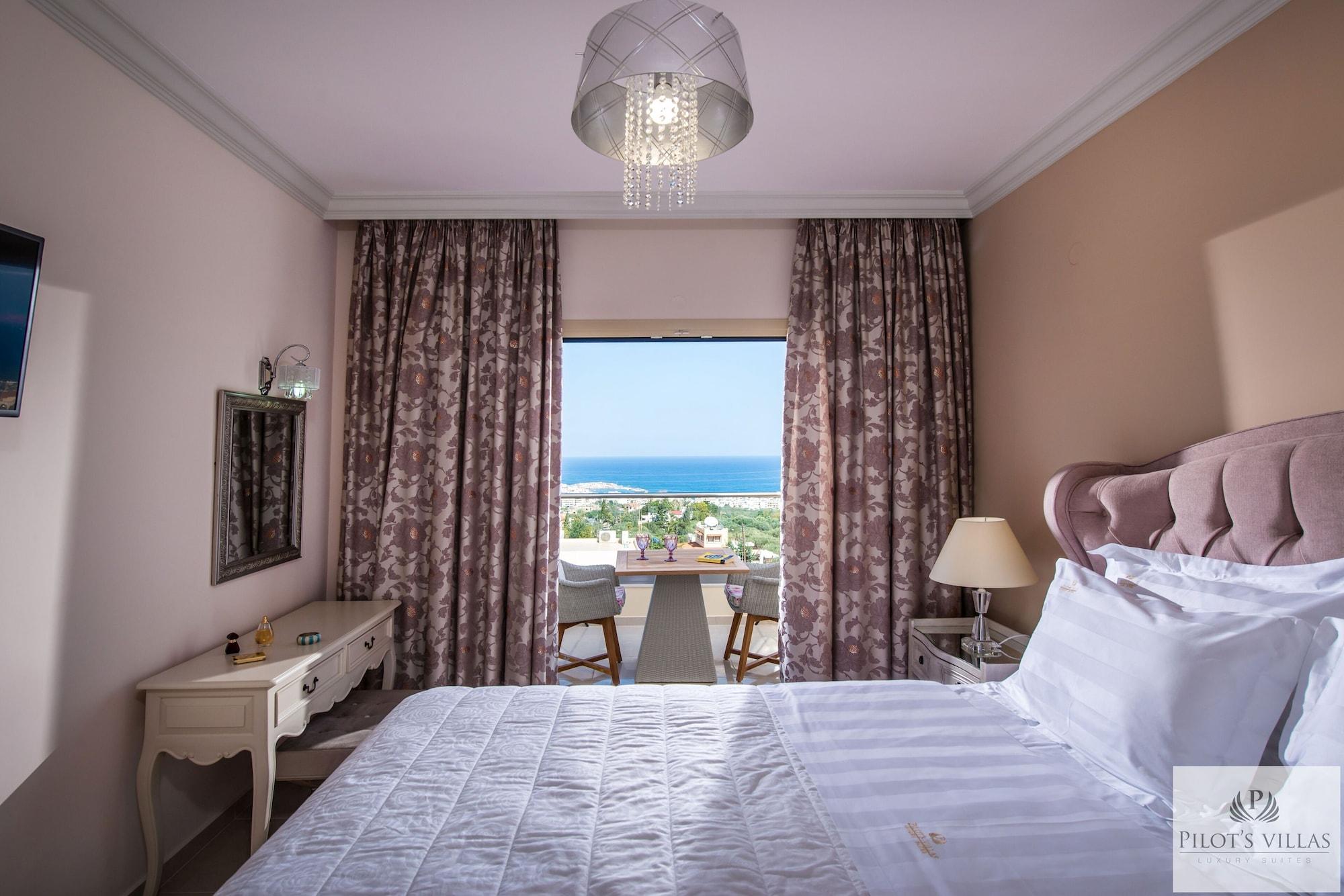 הרסוניסוס Pilot'S Villas Luxury Suites מראה חיצוני תמונה